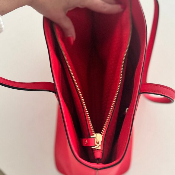 Kate Spade Red Tote Bag - Picture 3 of 7